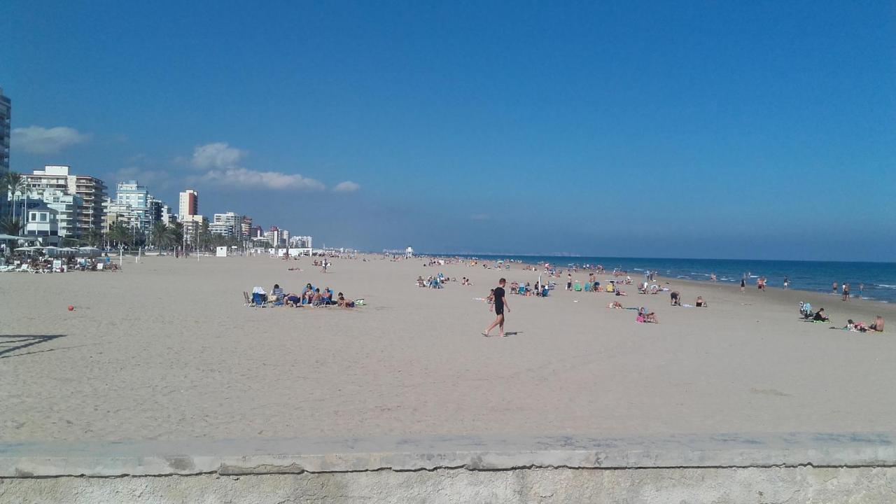 205 I Posada Del Mar I Encantador Hostel En La Playa De Gandia Bagian luar foto